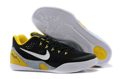 Mens Nike Kobe 9 Ix Yellow Black White Promo Code